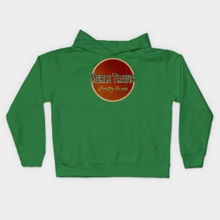 vintage look - Merle Travis Kids Hoodie